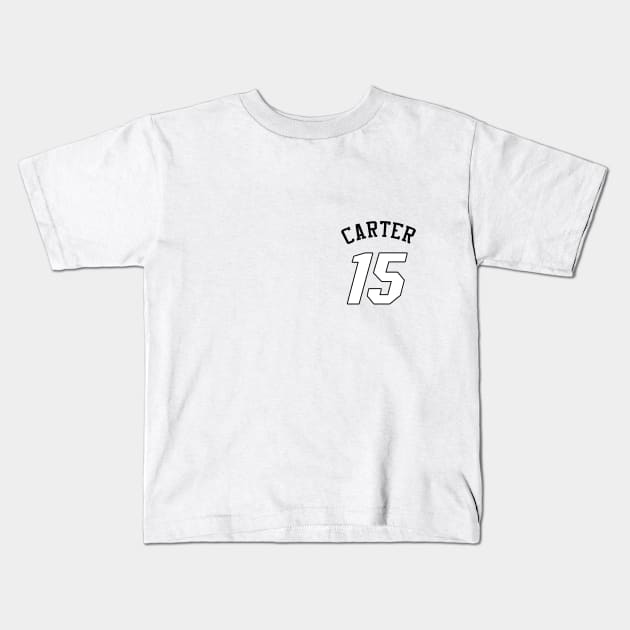 Vince Carter - NBA Toronto Raptors Kids T-Shirt by Cabello's